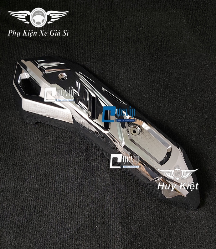 Ốp Pô AirBlade 2021 ( 2013 - 2021 ) Xi Inox, Crom MS2469
