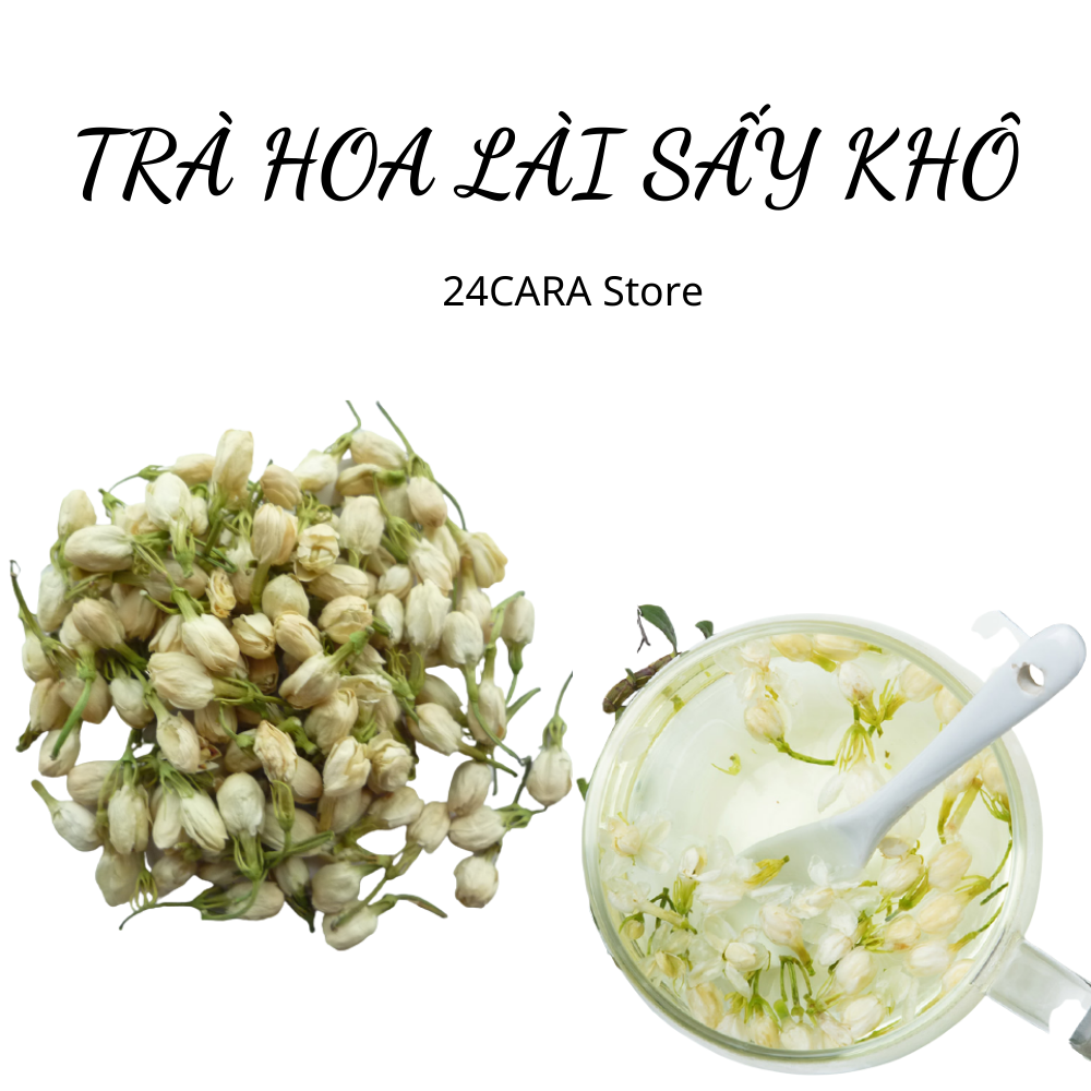 Trà hoa lài sấy khô 50g - Giảm stress, đẹp da đẹp dáng