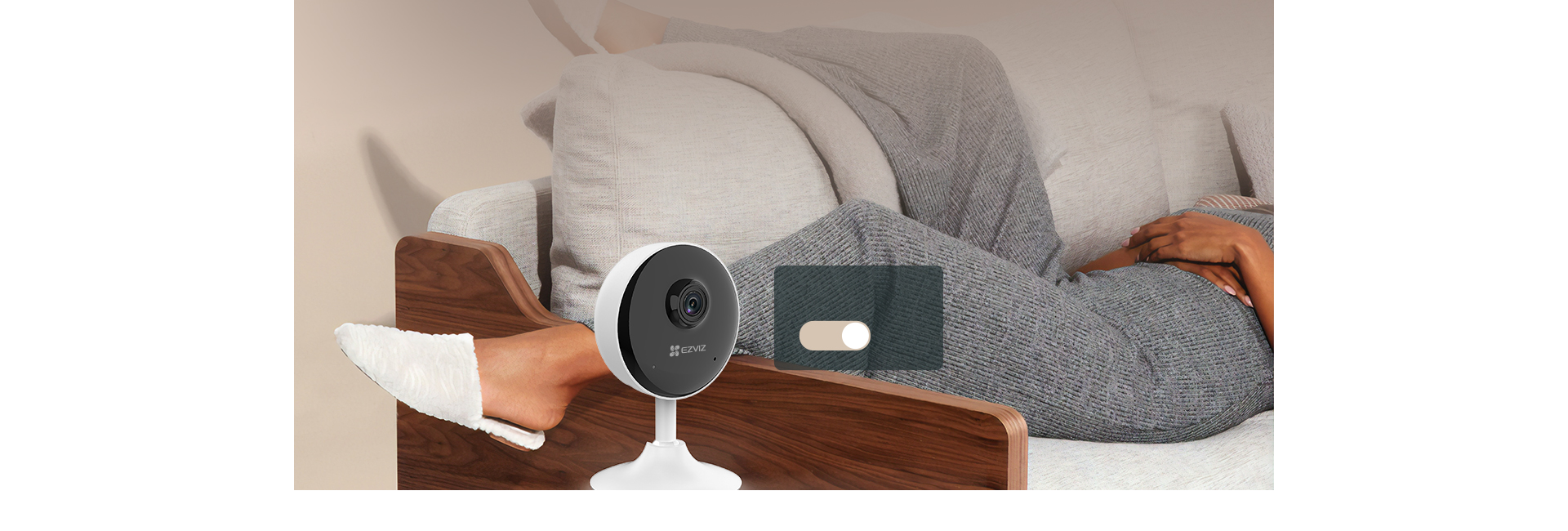 Camera wifi  góc rộng 2mp Ezviz C1C