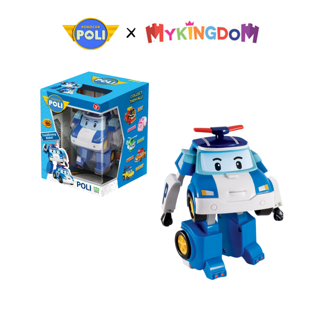 Đồ chơi robocar poli robot biến hình xe tuần tra poli mrt0650