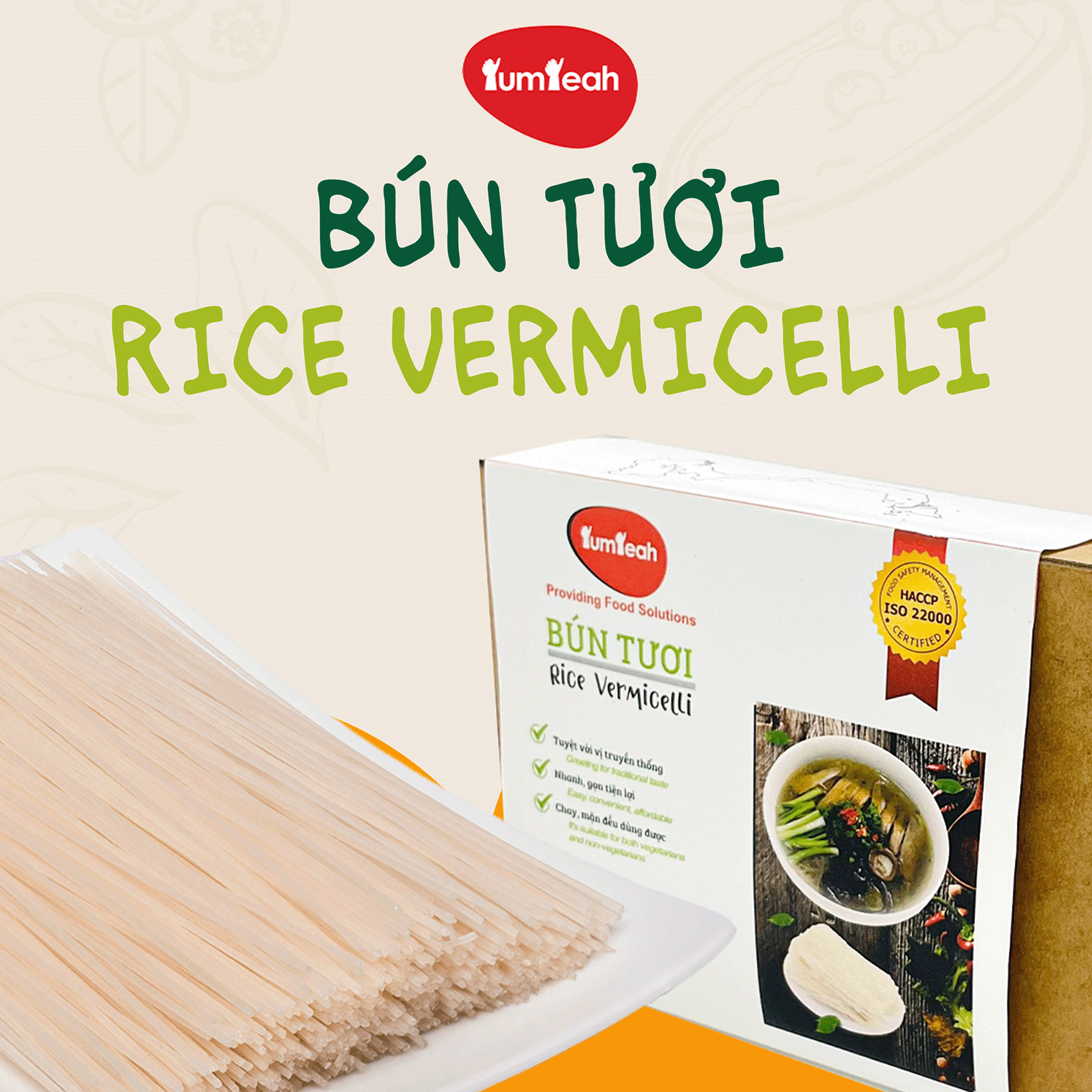 BÚN SỢI TRẮNG 400g