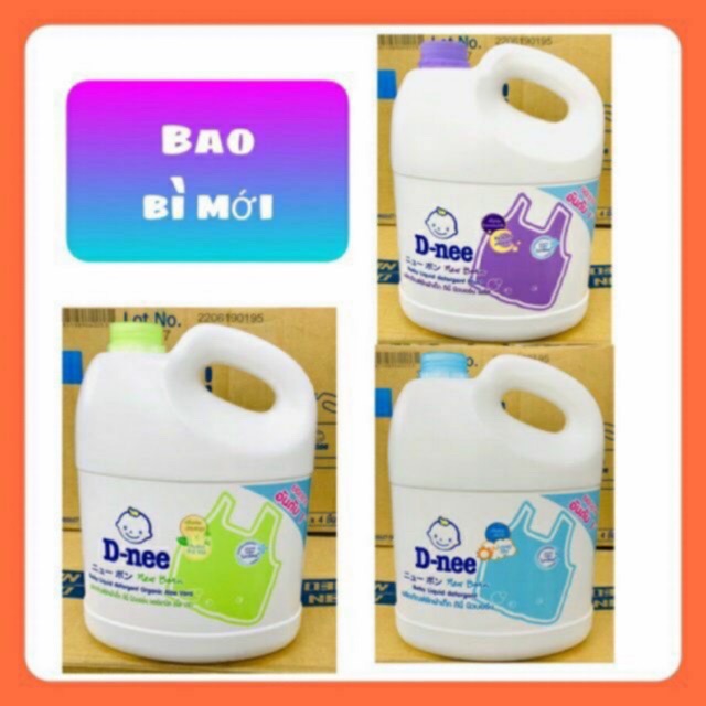 Nước giặt Dnee 3L  team Đại thịnh