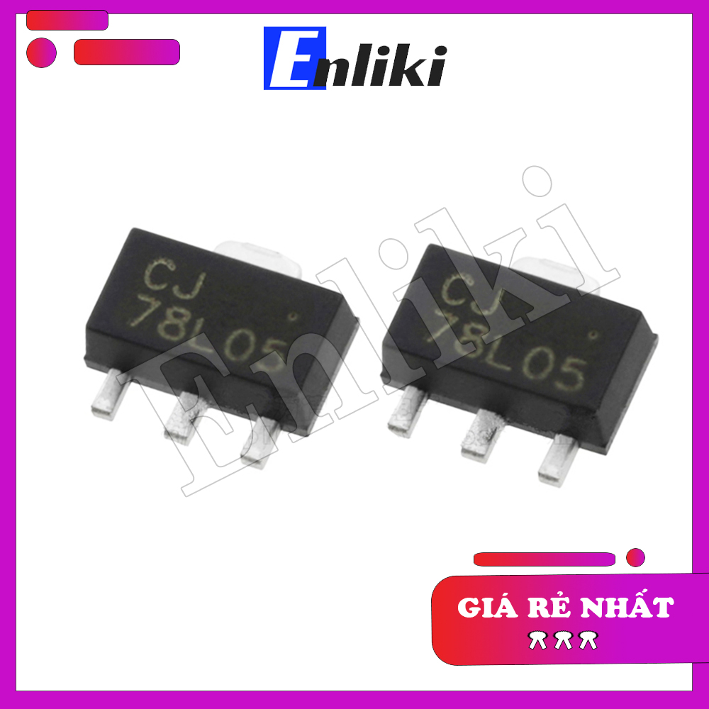 Ic ổn áp 78L05 Sot89 100ma 5v