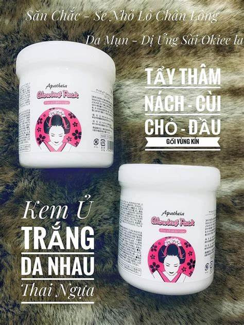 Kem Ủ Trắng Da Apatheia Glowing Pack 500gr