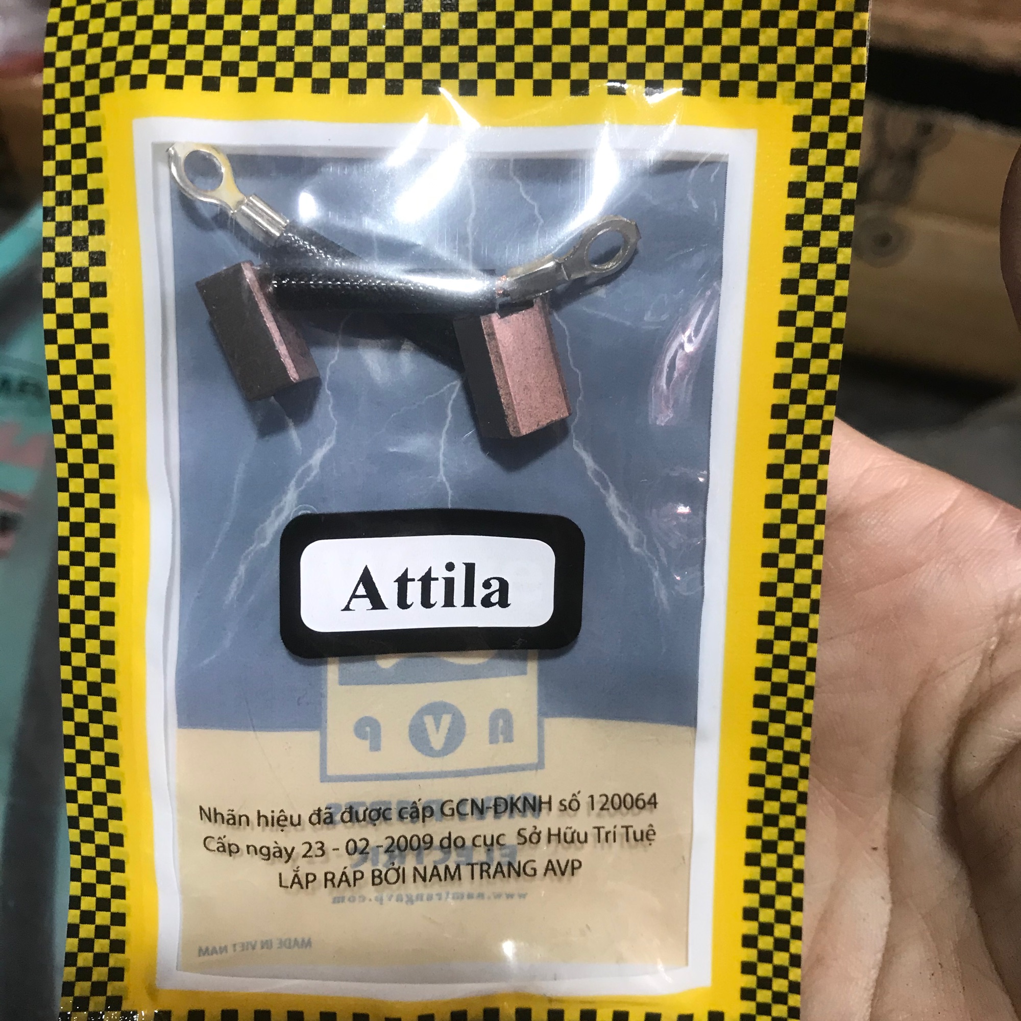 Than đề xe Attila/ Kymco