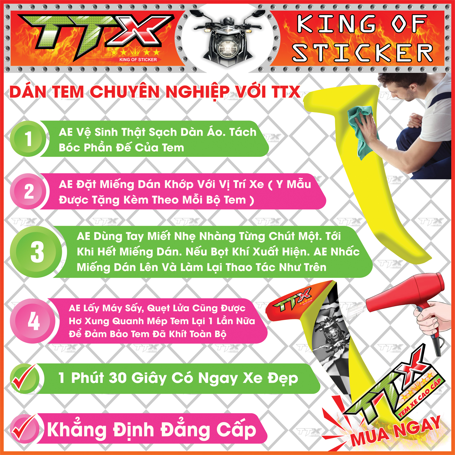 Tem Xe Sirius RC 110 Đen Xám Bạc - Tem Sirius Chỉ Vàng Xám Đen Bạc Siêu Đẹp - Mẫu Team Sirius Đen Xám Bạc
