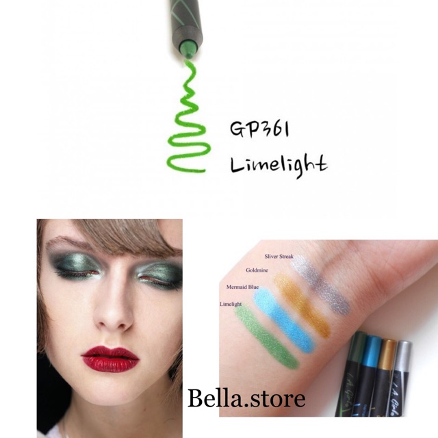 Chì kẻ mắt LA Girl Glid Eyeliner màu xanh