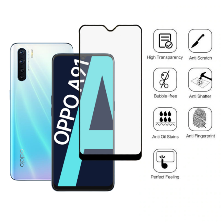 Miếng dán cường lực FULL màn hình OPPO A91