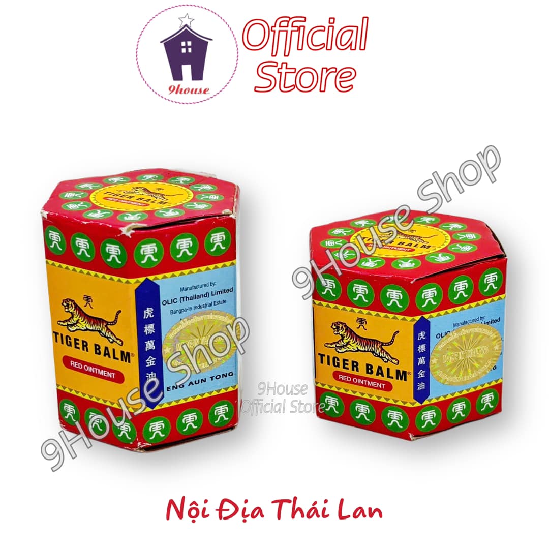 Dầu Cù Là Con Hổ Đỏ Thái Lan RED TIGER BALM (19,4gram)