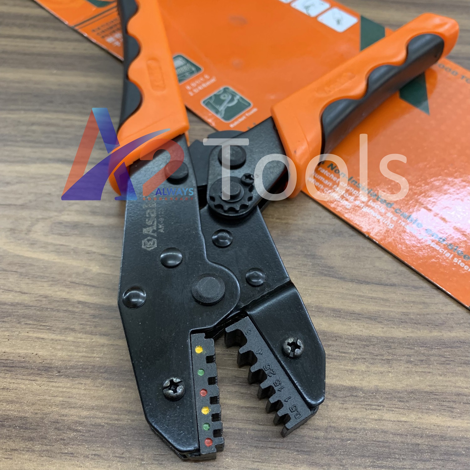 0.15-6.0mm2 Kiềm bấm cos ghim Asaki AK-9122