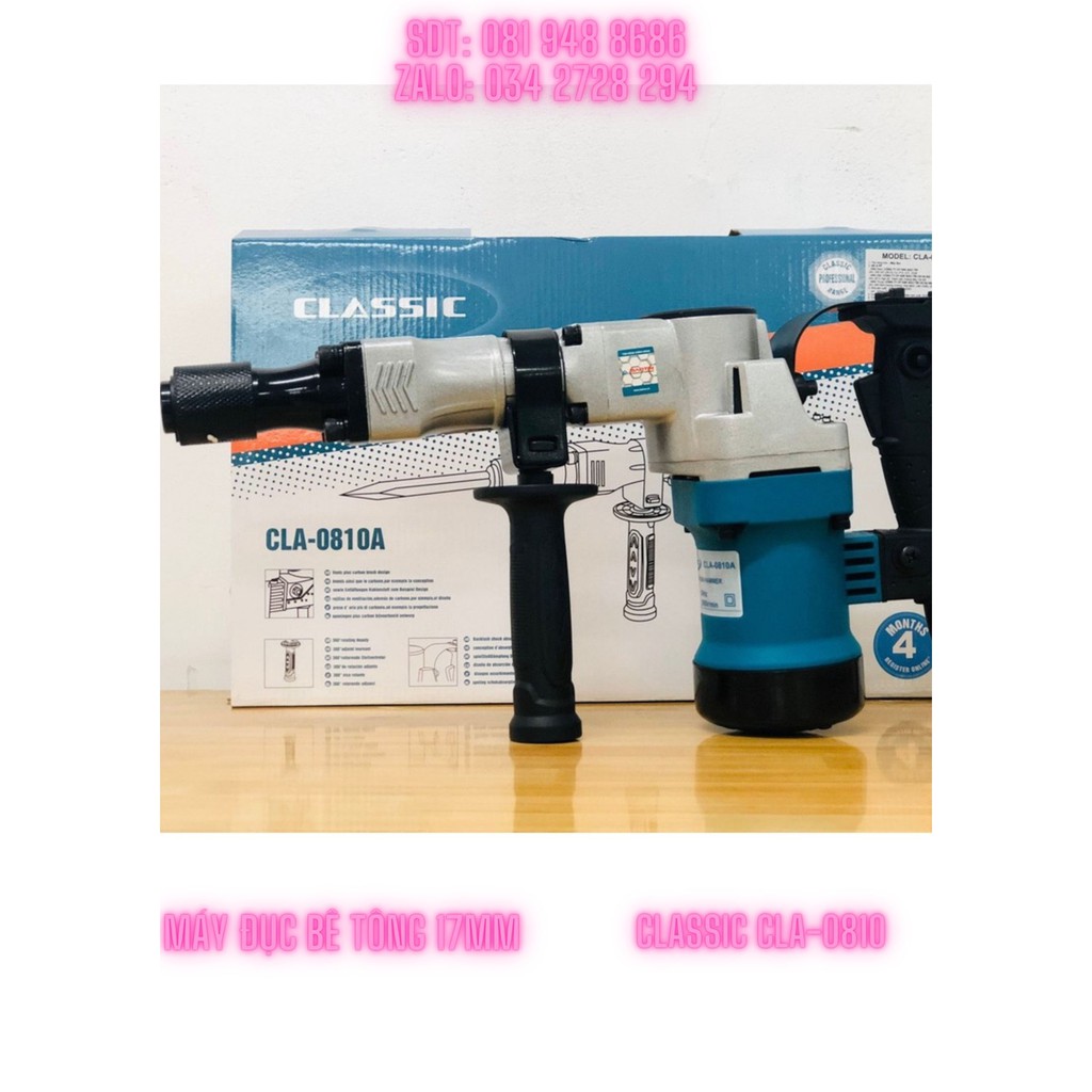 Máy đục bê tông 17 ly - 0810 classic cos shop