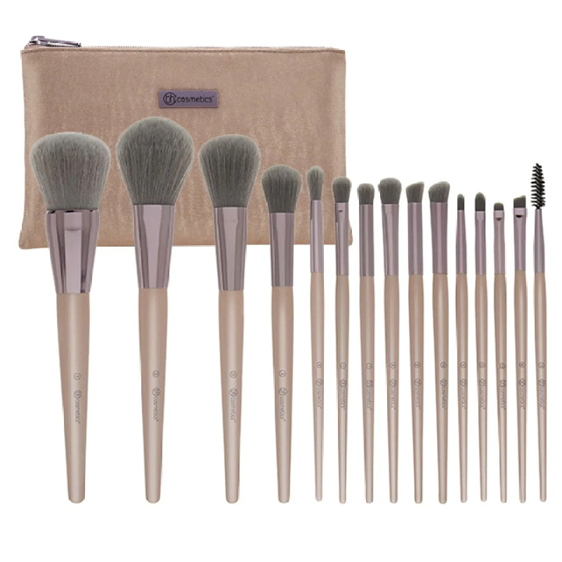 [HCM]Bộ cọ bh cosmetics Lavish Elegance 15 Piece Brush Set With Bag nhập khẩu