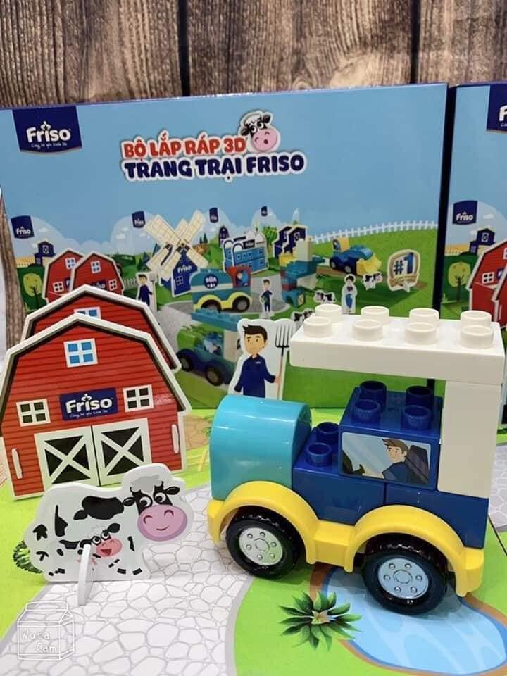 Bộ lắp ráp 3D Trang trại Friso
