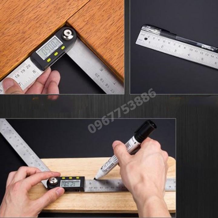 thước đo góc điện tử 200mm