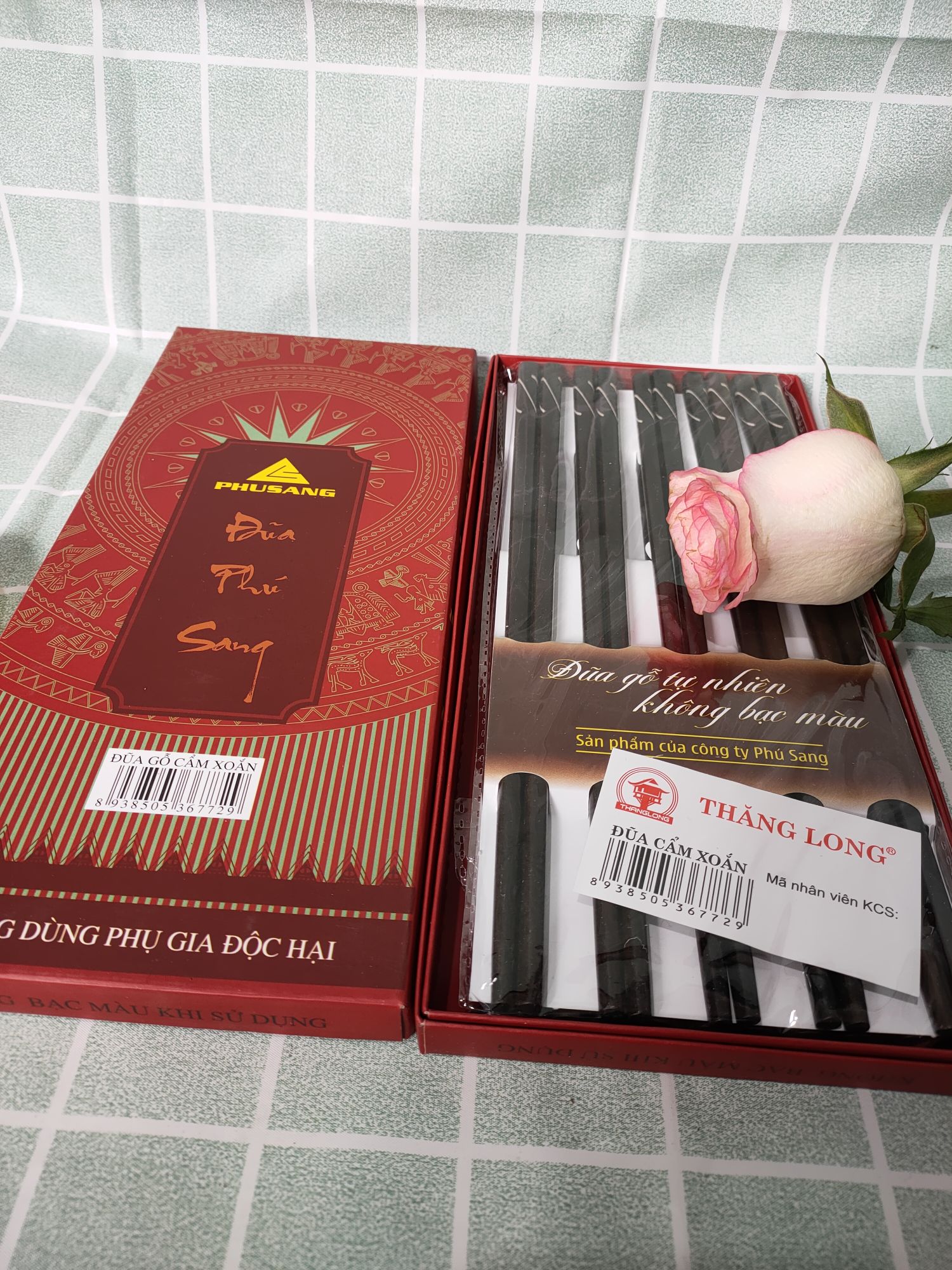 Đũa gỗ thăng long đẹp hàng chuẩn loại 1