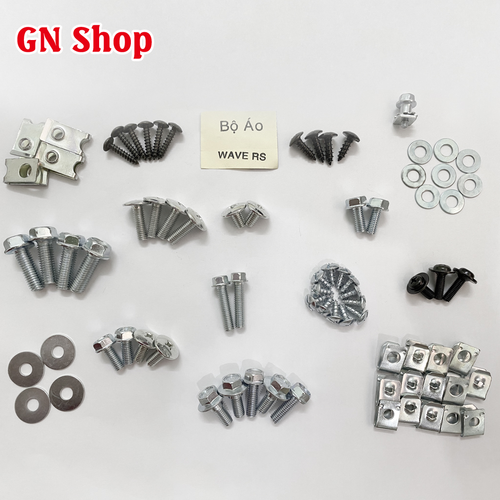 Bộ Ốc Lắp Dàn Áo Xe Máy Wave RS