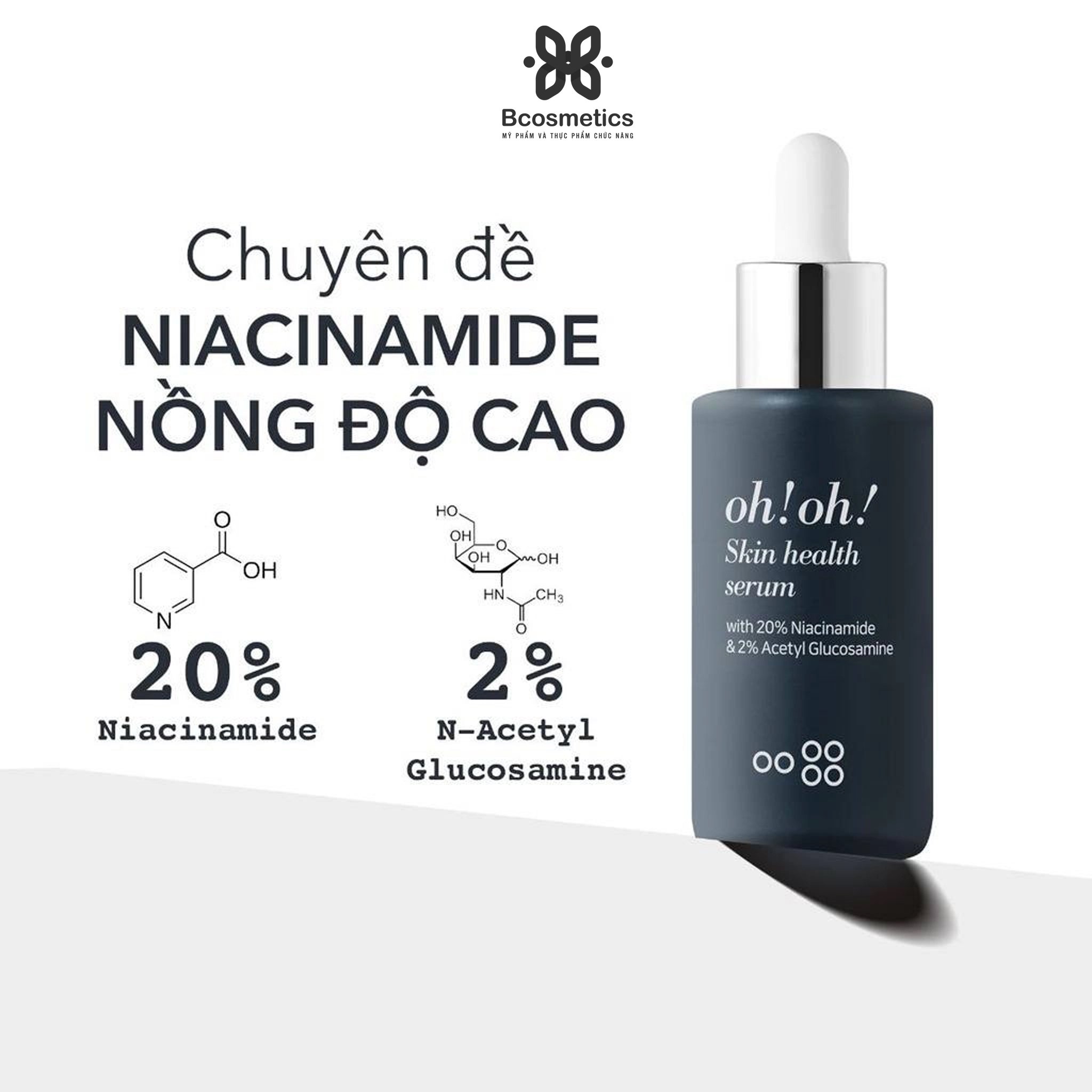 Serum Oh!Oh! dưỡng sáng da, giảm thâm nám 30ml