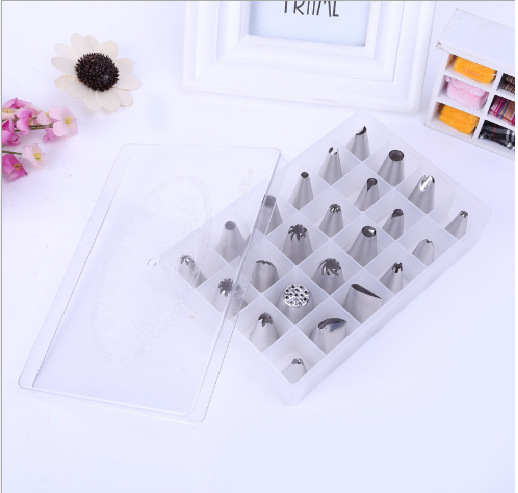 [HCM]BỘ 24 ĐUI BẮT BÔNG KEM 3D CAO CẤP