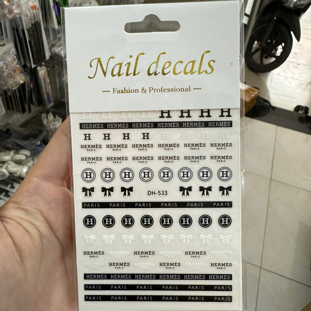 Sticker Dán Móng Tay 3D , Hình Dán Móng Nhiều Mẫu Đẹp - Mini Nails