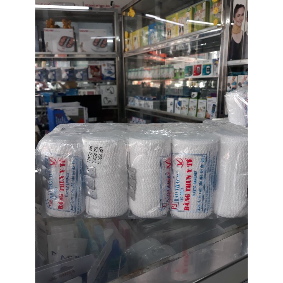 [HCM]BĂNG THUN Y TẾ BẢO THẠCH (MÀU TRẮNG)