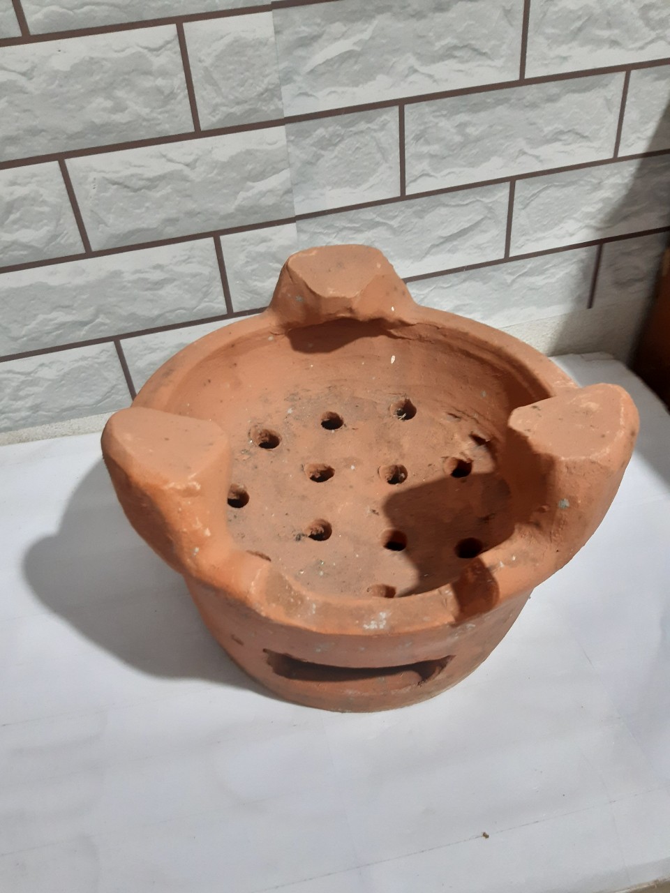 Lò đất  nấu củi, than C18*R26 cm