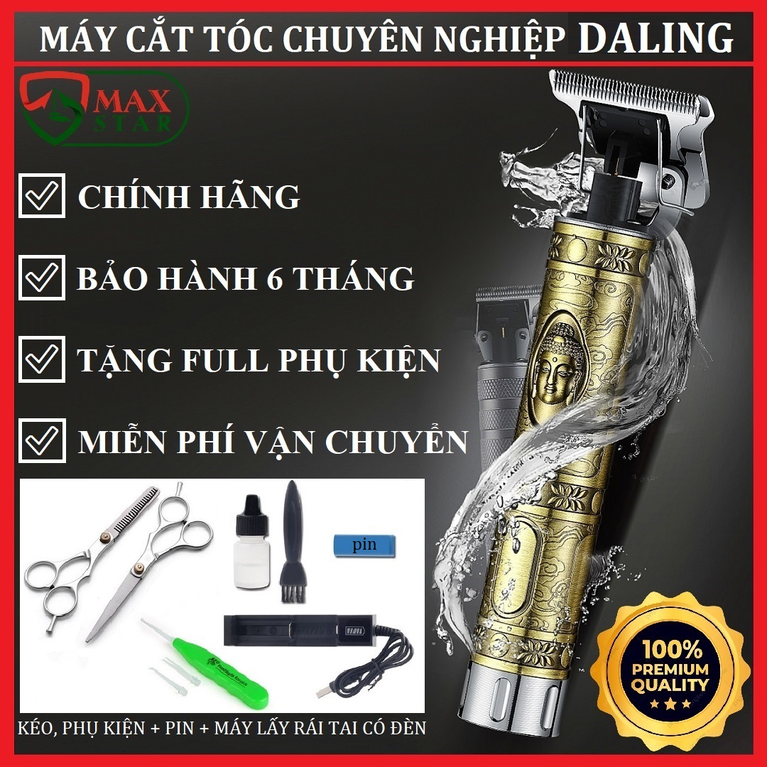 Tông Đơ Cắt Tóc Chuyên Nghiệp T9 Hình Phật, Hình Rồng Cao Cấp Dùng Được Cho Người Lớn Và Trẻ Em, Bảo Hành 12 Tháng .