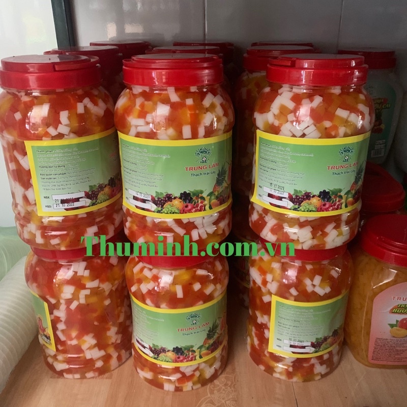 Thạch Trái Cây Trung Lâm Hũ 2.8Kg