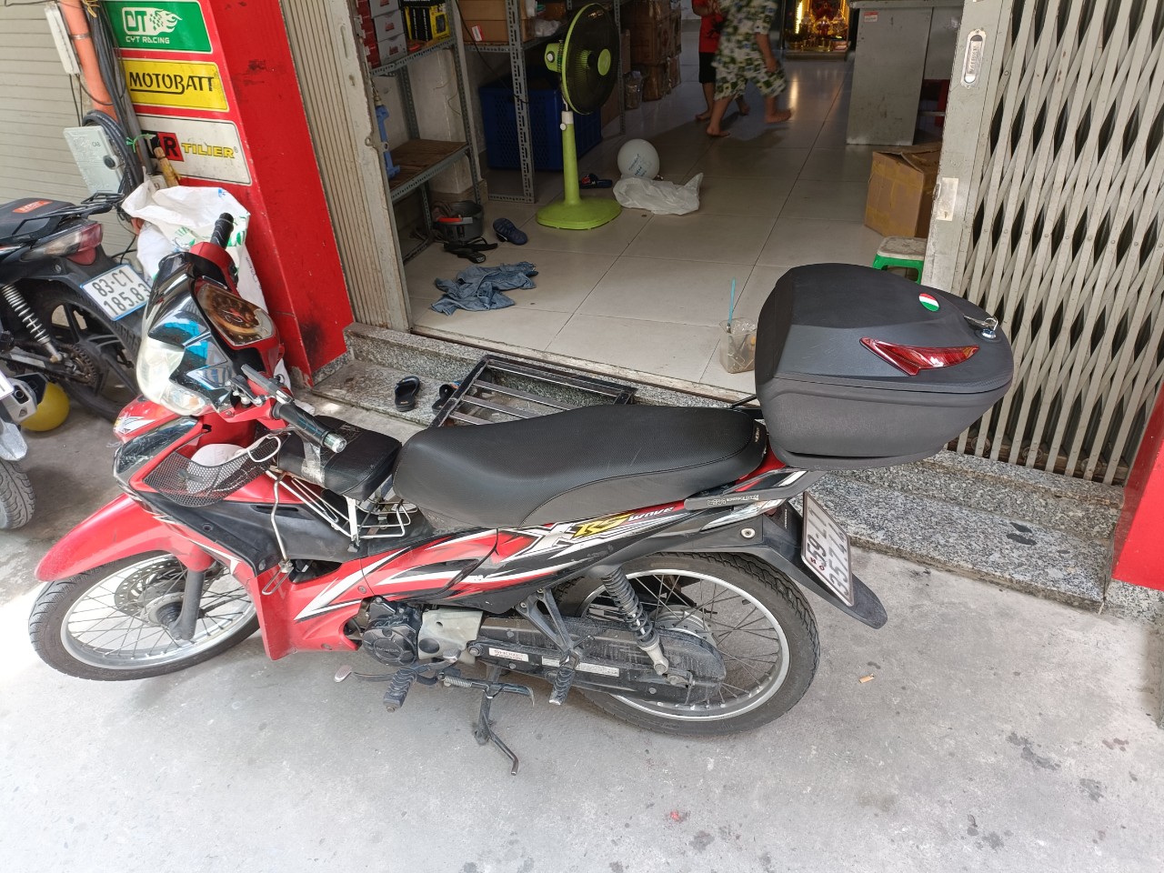 Thùng sau wave RSX,Wave S110,wave blade