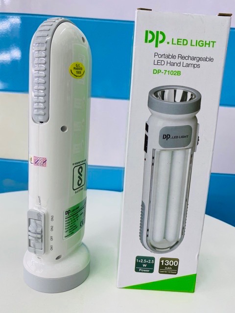 Đèn pin sạc 3 chế độ DP 7102B