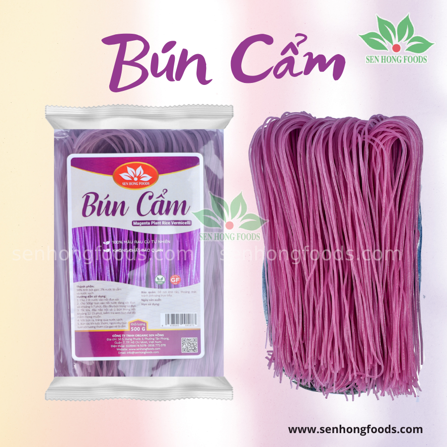 Bún Cẩm Sen Hồng 300g