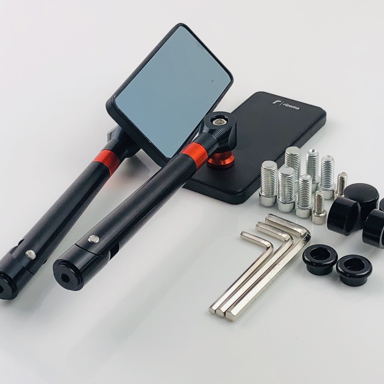 Rizoma new model of iphone rear view mirror-high-grade motorcycle fullbox attached to all models of modern car full-accessories with mirror-stylish rear view mirror-pretty motorcycle rear view mirror