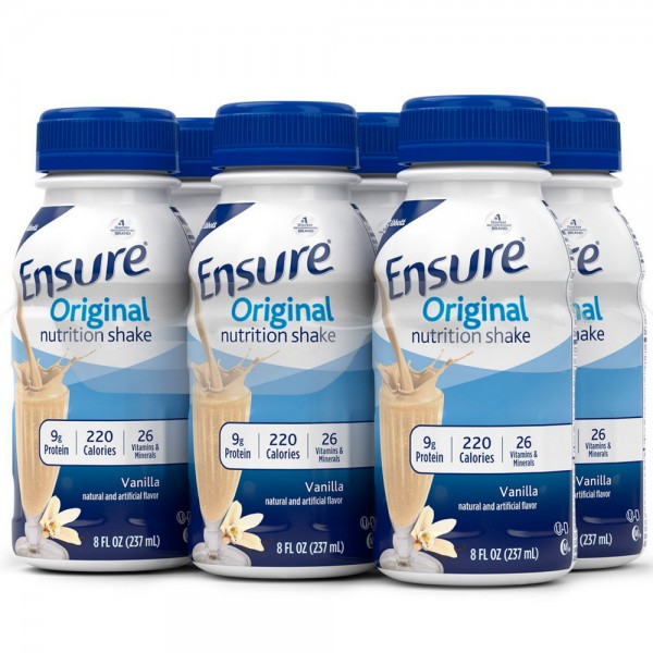 Sữa bột pha sẵn Abbott Ensure Original Nutrition Shake hương vani 237ml