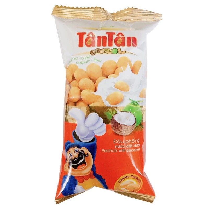 1 gói Đậu Phộng Nước Cốt Dừa Tân Tân 28g