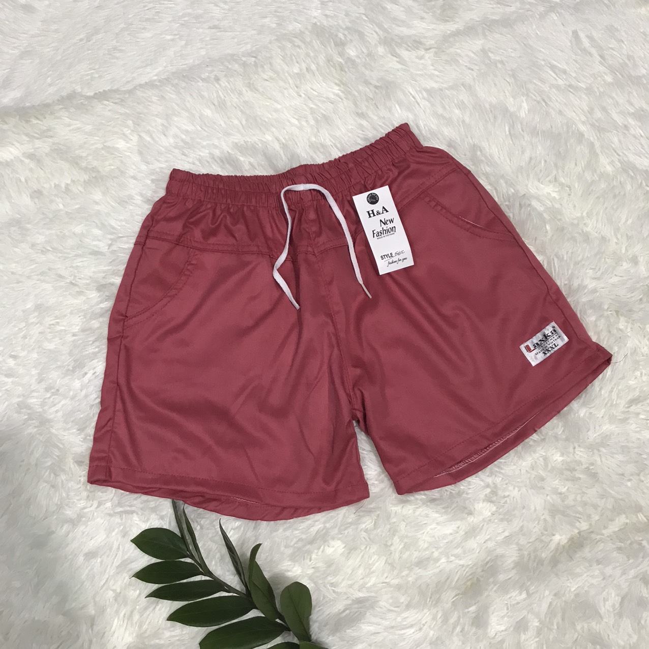 Quần short nữ mặc hè lưng thun co giãn