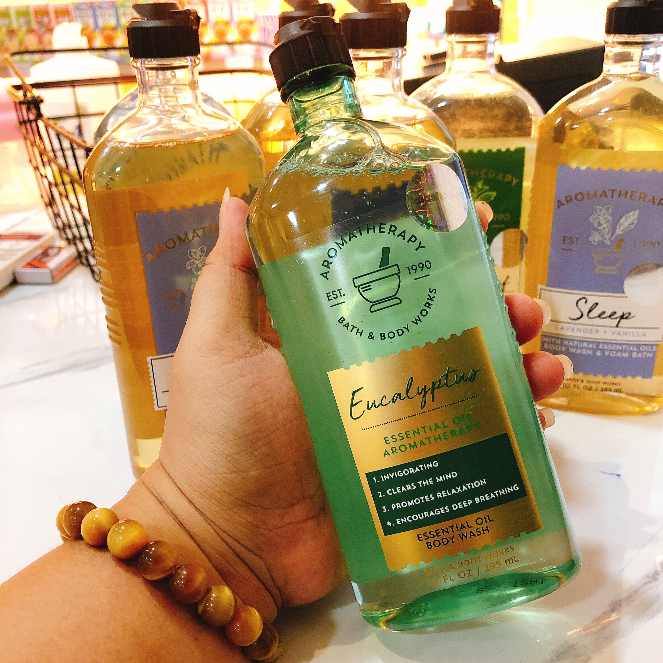 Sữa tắm tinh dầu thư giãn BBW Aromatherapy