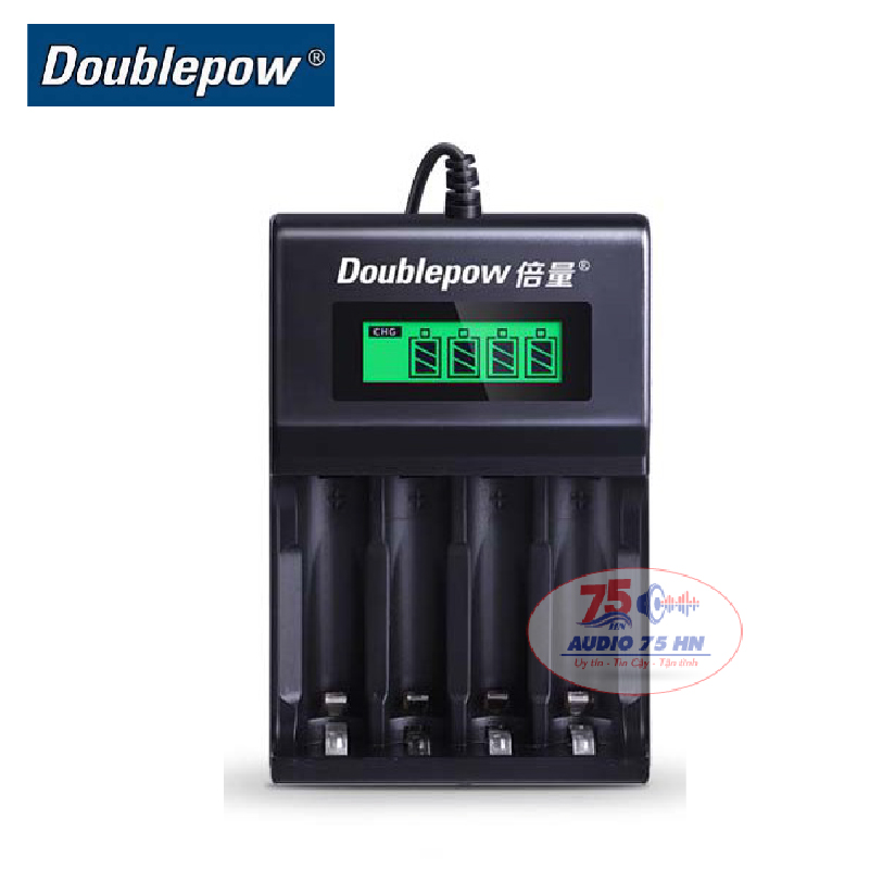 Bộ sạc pin aa, aaa uk93b doublepow tự ngắt khi đầy pin