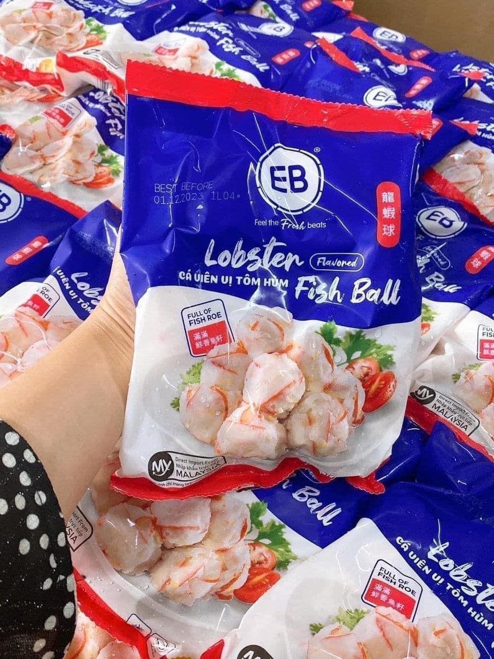 Tôm hùm viên EB 500G (Giao Hàng Hỏa Tốc)