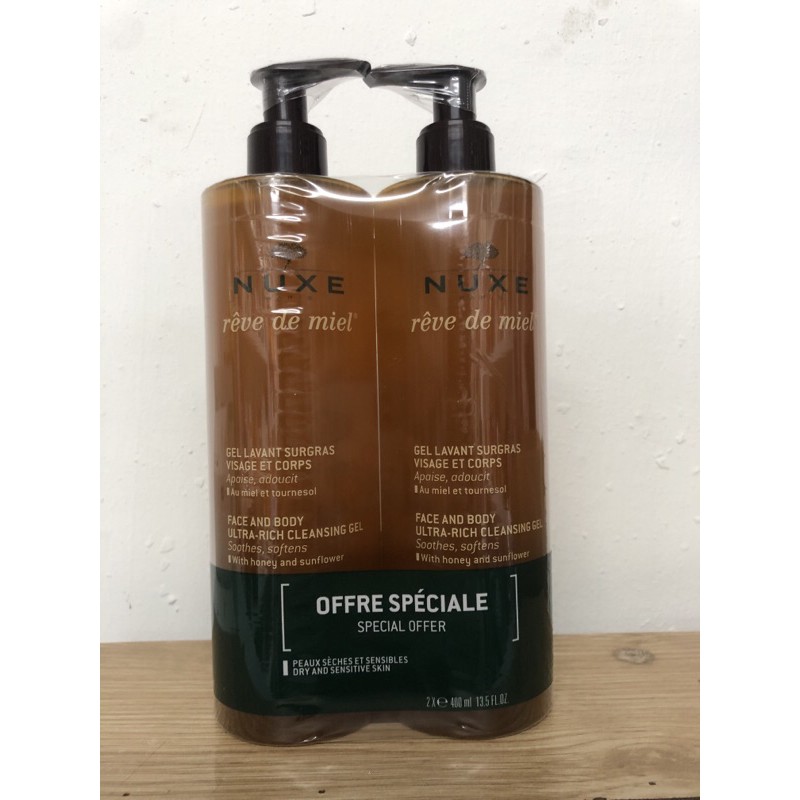 Sữa rửa mặt nuxe 400ml