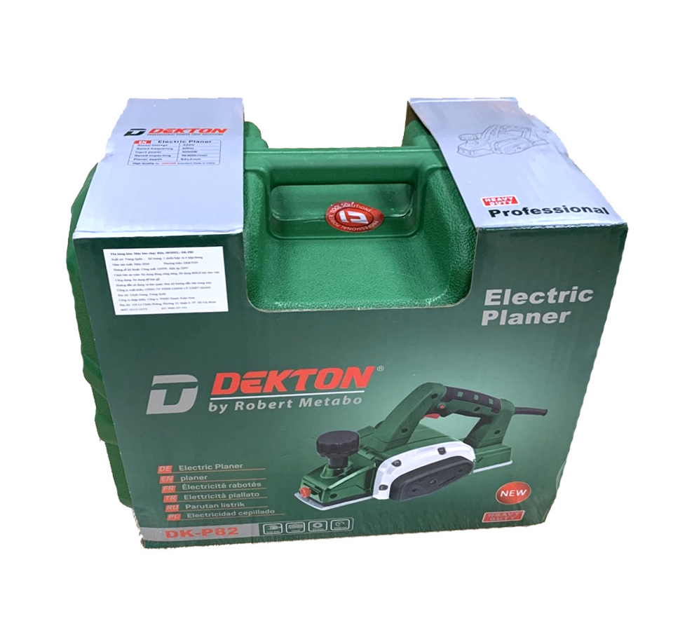 Máy bào cầm tay cao cấp DEKTON  DK-P82
