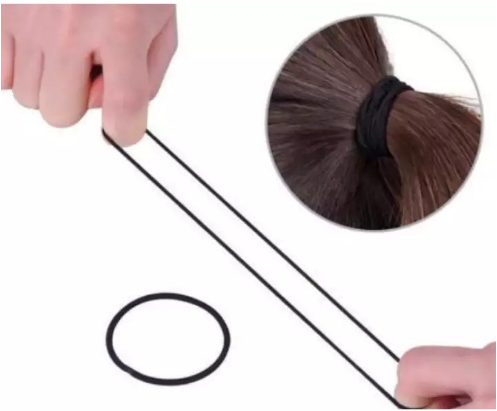[HCM]Bộ Dây Thun Cột Tóc Trơn (Mua 100 Sợi Có Túi Zip)