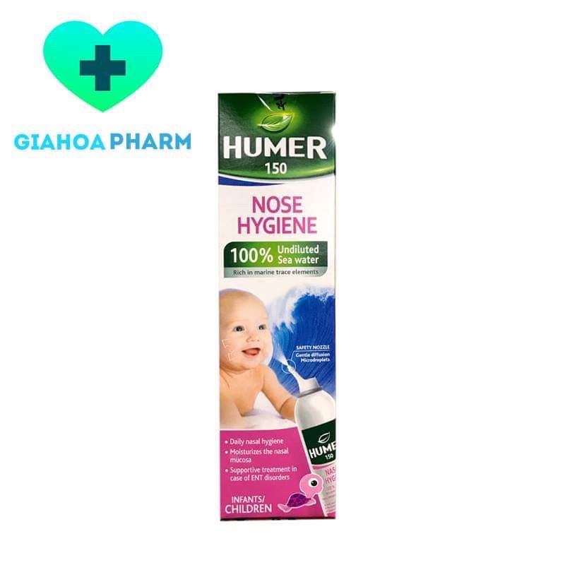 [HCM]Humer 150 - Xịt vệ sinh mũi hàng ngày trẻ em