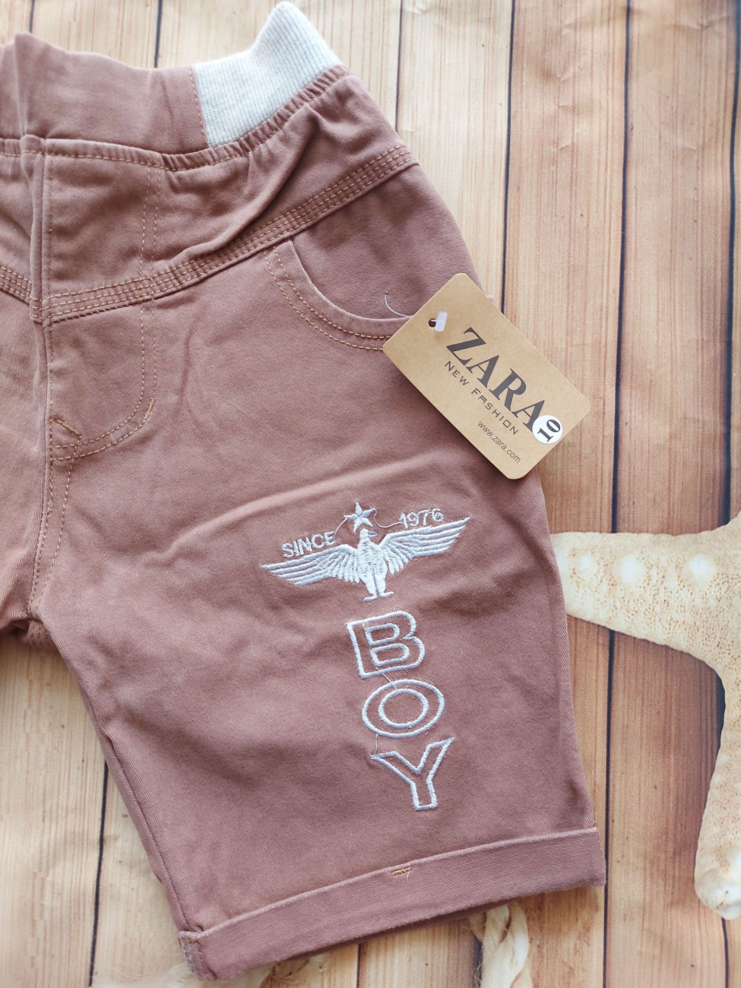 Quần kaki lửng bé trai size 20-25kg