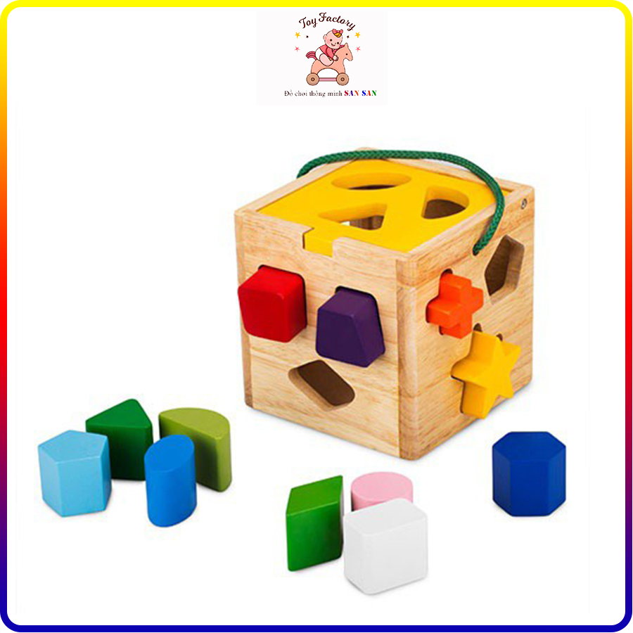 [Hoàn Tiền 10%]Giỏ thả 12 khối - Winwintoys