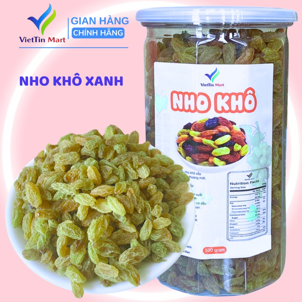 1kg nho khô NINH THUÂN -Viettin Mart