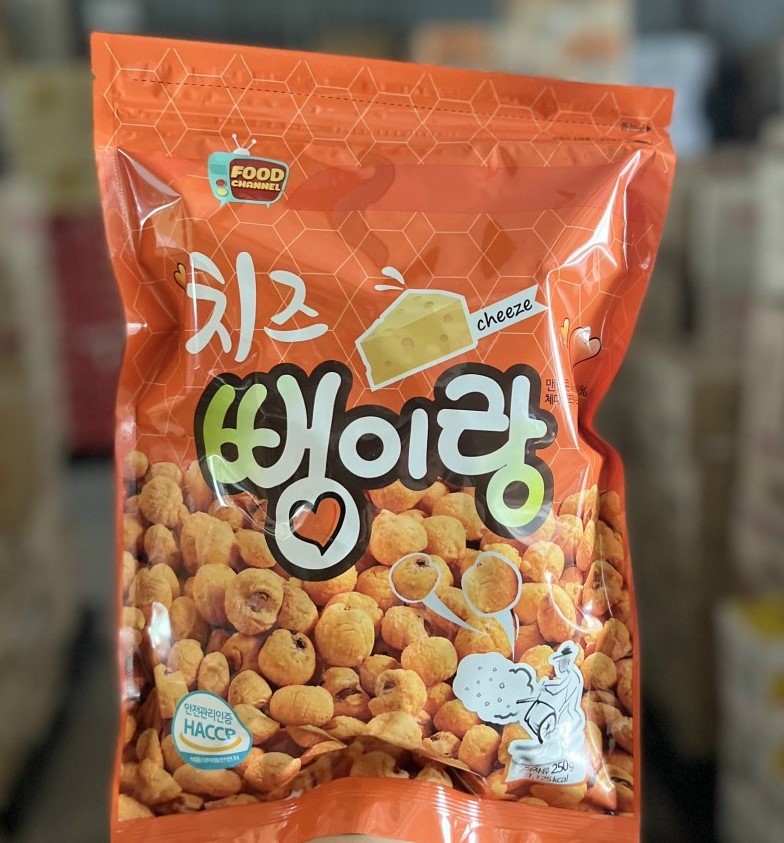 Snack Bắp Rang Bơ Hàn Quốc 255Gram - Mix Vị