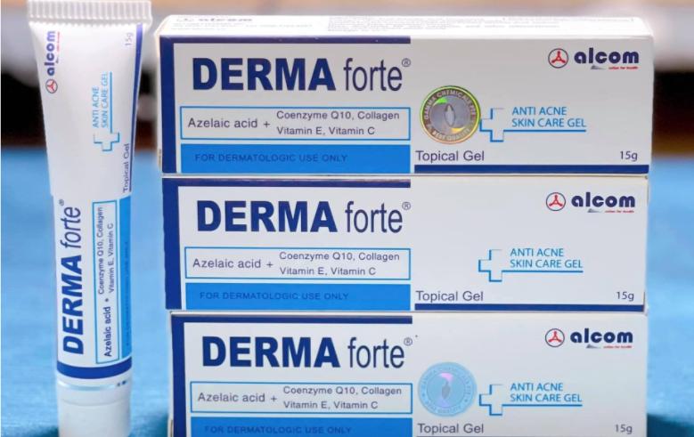 Derma Forte giảm mụn - Gel giảm mụn, giảm thâm Derma Forte 15g