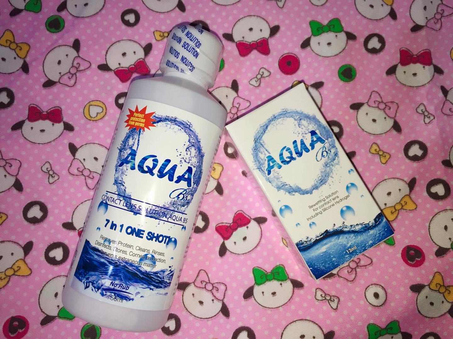 [CHÍNH HÃNG] [HCM] Combo Nước Ngâm Lens 160ml + Nhỏ Mắt Aqua