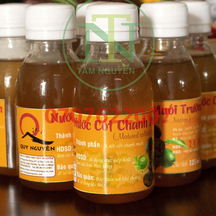 Nước Cốt Chanh Muối Quy Nguyên 125ml