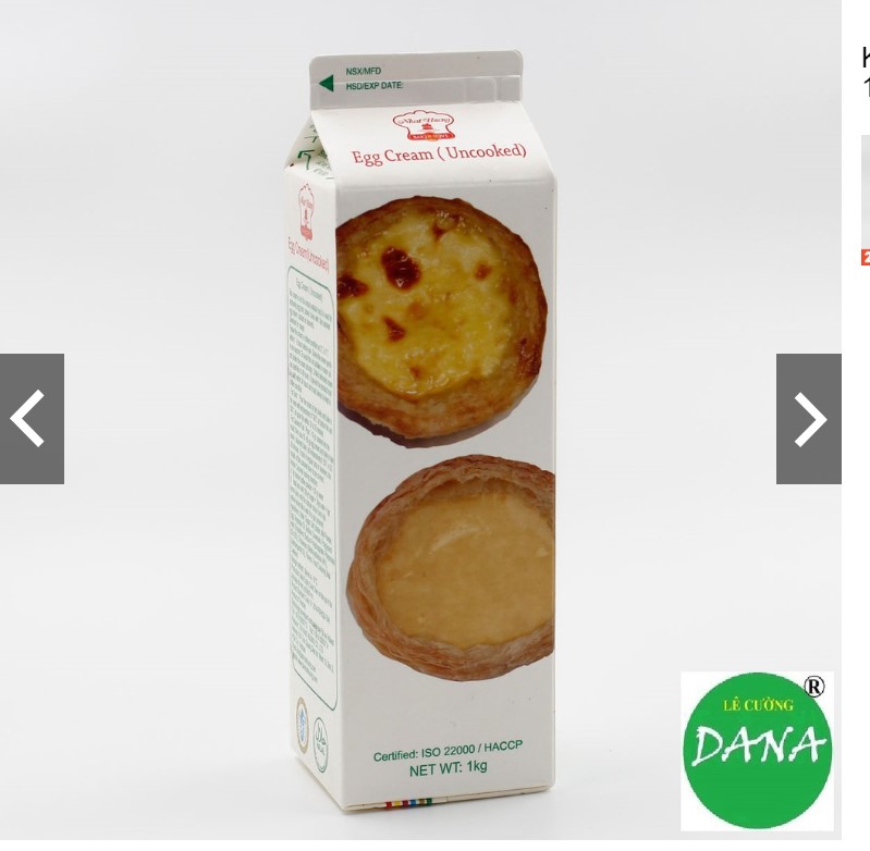 Kem Trứng Nhất Hương Egg Cream 1kg