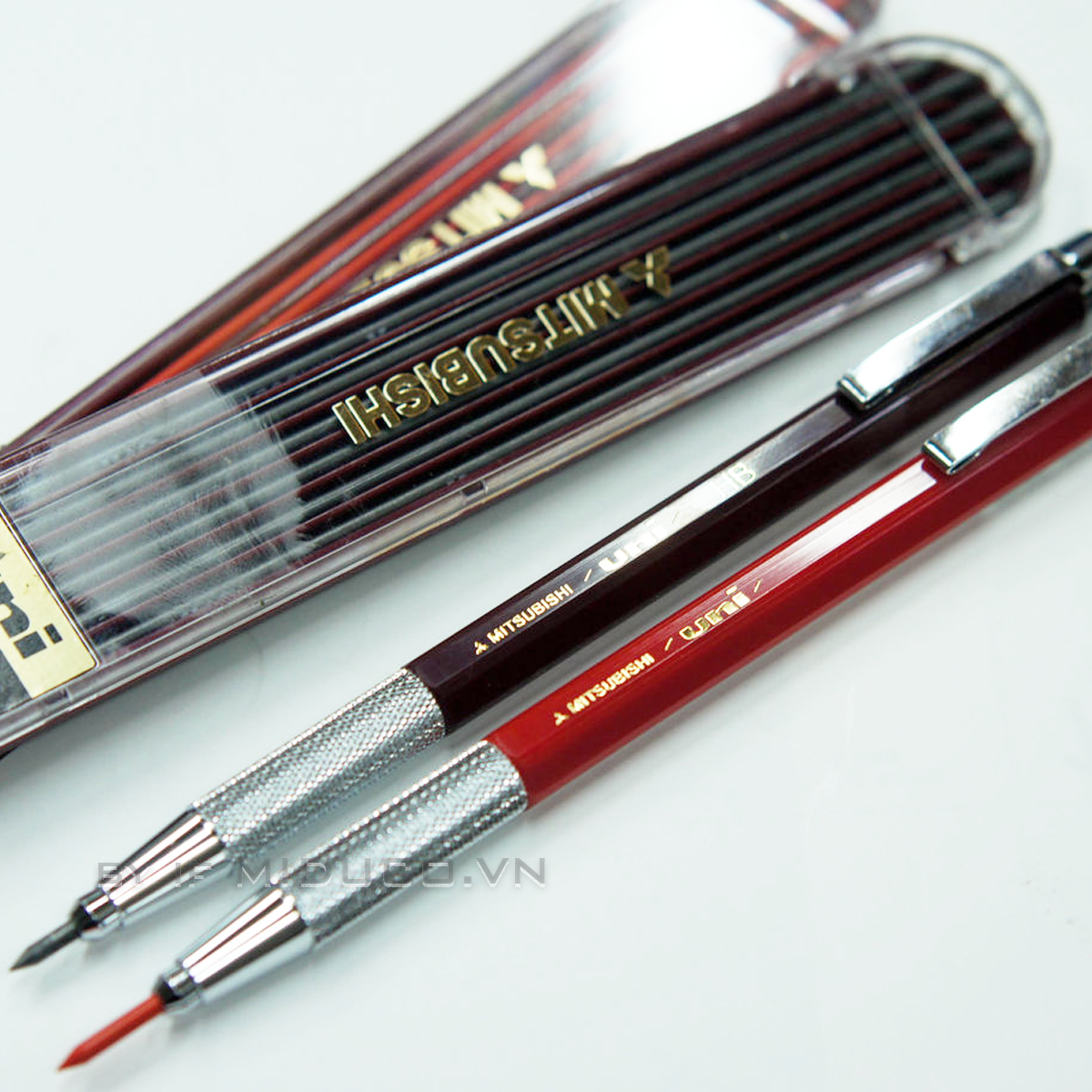 Bút chì bấm Uniball 2.0mm Mitsubishi Pencil